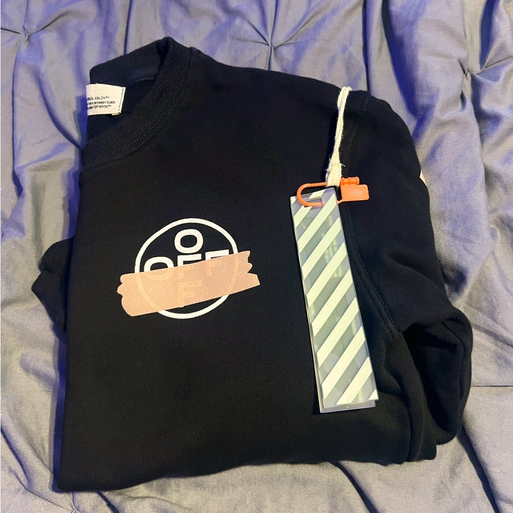 Off white Tape Diag Arrows SweatShirt